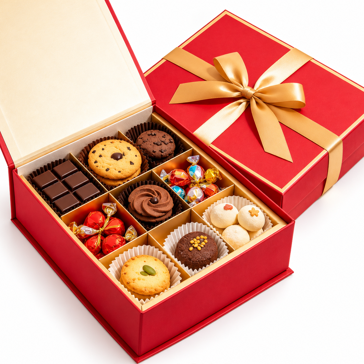 Carewellin Assorted Sweets Gift Box – Chocolates, Cookies & Confectionery Gift Set