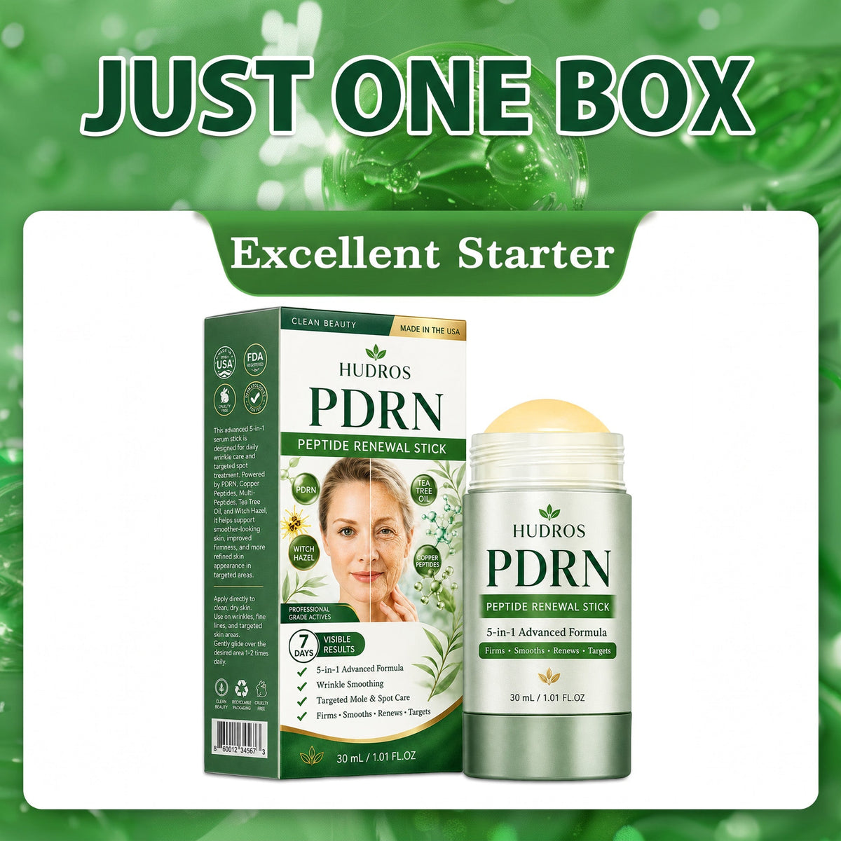 HUDROS® 𝐏𝐃𝐑𝐍 𝐀𝐧𝐭𝐢‑𝐀𝐠𝐢𝐧𝐠 & 𝐓𝐚𝐫𝐠𝐞𝐭𝐞𝐝 𝐒𝐩𝐨𝐭 𝐂𝐚𝐫𝐞