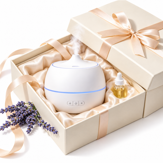 Carewellin Aroma Diffuser Gift Set – Fine Mist & Soft Light Home Gift