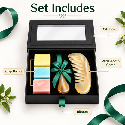 Carewellin Soap & Comb Care Gift Set