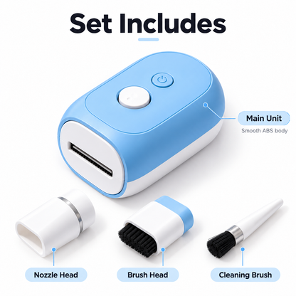 Carewellin Desktop Mini Vacuum Gift Set – Compact Desk Cleaning Kit