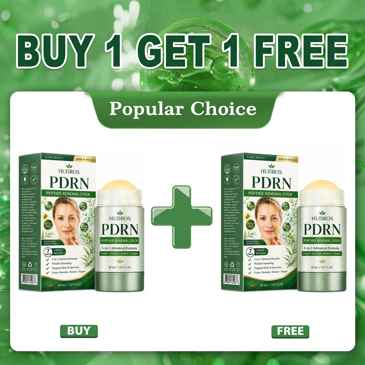 HUDROS® 𝐏𝐃𝐑𝐍 𝐀𝐧𝐭𝐢‑𝐀𝐠𝐢𝐧𝐠 & 𝐓𝐚𝐫𝐠𝐞𝐭𝐞𝐝 𝐒𝐩𝐨𝐭 𝐂𝐚𝐫𝐞
