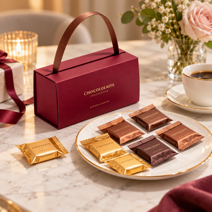 Carewellin Assorted Chocolate Gift Box – Individually Wrapped Chocolates for Gifting & Sharing