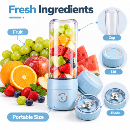 Carewellin Portable Blender Gift Set – Compact Personal Blender for Everyday Drinks