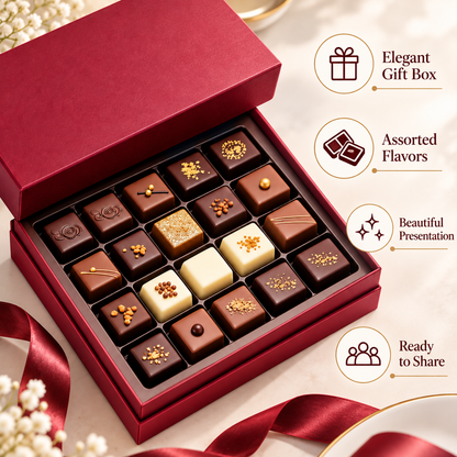 Carewellin Assorted Chocolate Gift Box – Elegant Gift Set for Sharing