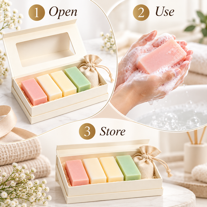 Carewellin Botanical Style Soap Gift Set
