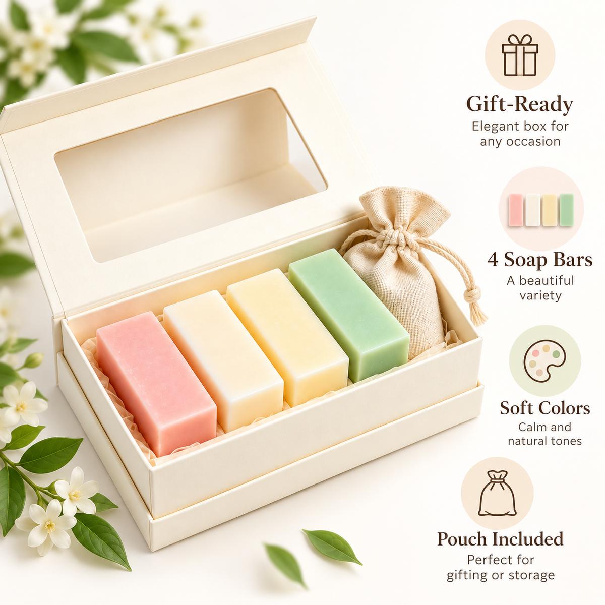 Carewellin Botanical Style Soap Gift Set