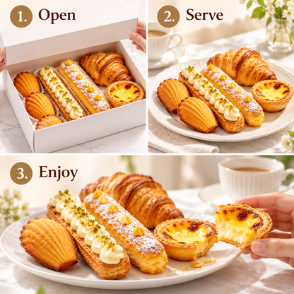 Carewellin Assorted Pastry Gift Box – A Thoughtful Treat for Gifting & Sharing