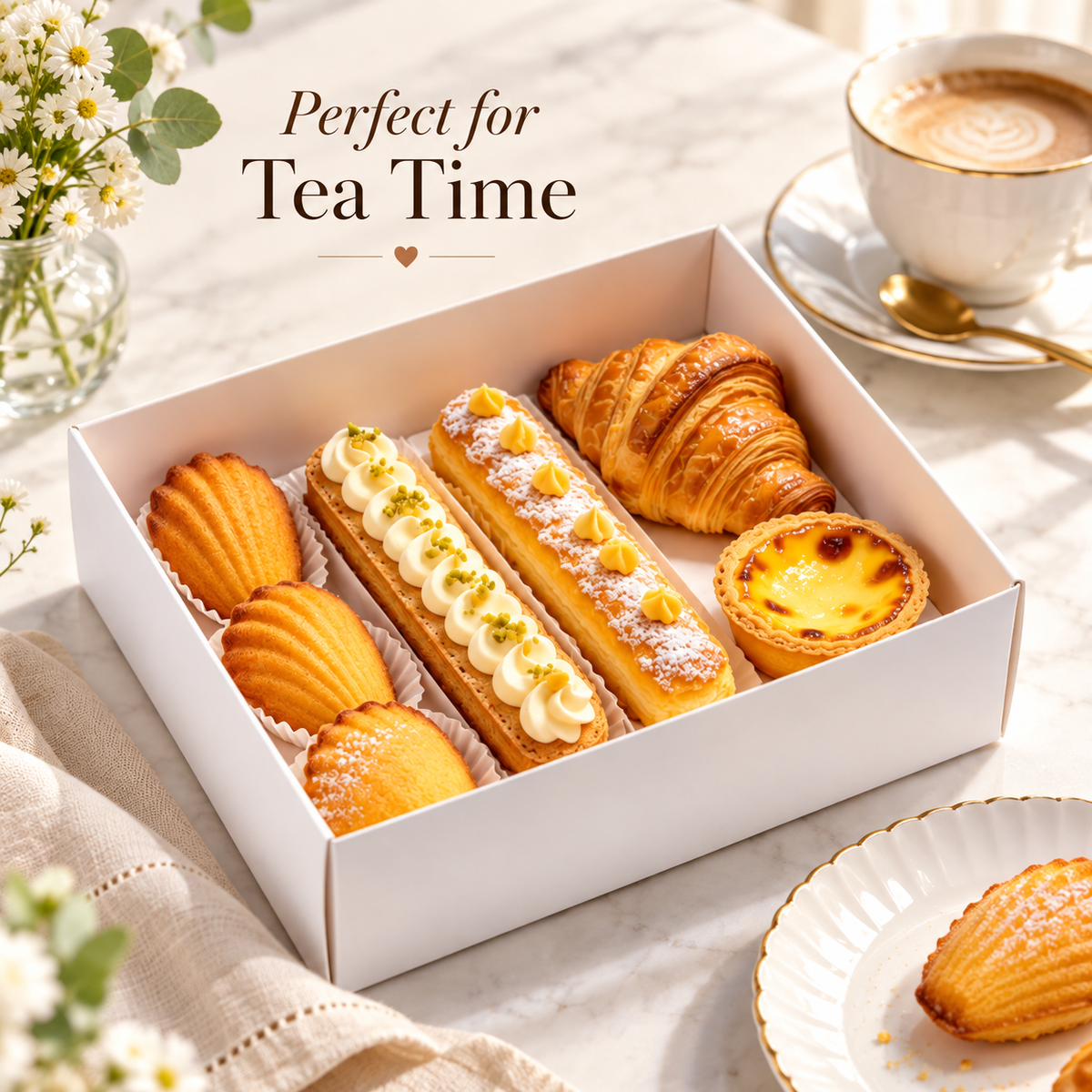 Carewellin Assorted Pastry Gift Box – A Thoughtful Treat for Gifting & Sharing
