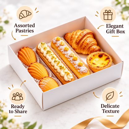 Carewellin Assorted Pastry Gift Box – A Thoughtful Treat for Gifting & Sharing