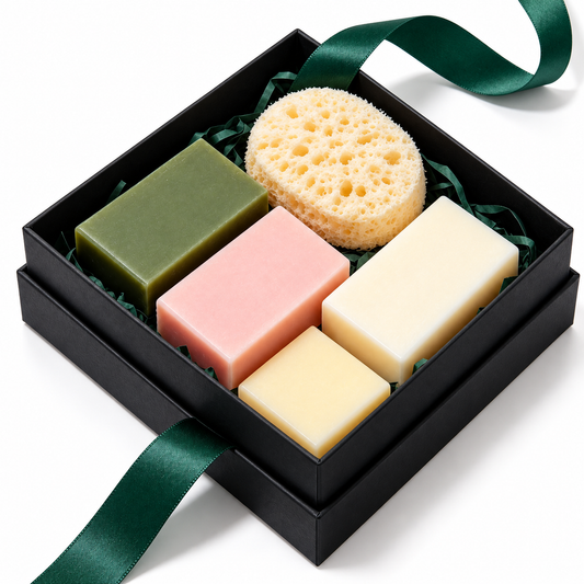 Carewellin Soap & Bath Sponge Gift Set